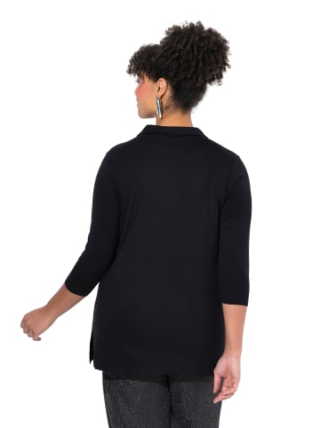 MIAMODA Shirt in schwarz