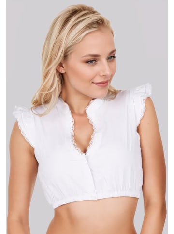 Stockerpoint Stockerpoint Dirndlbluse Fleur in weiss