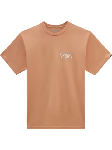 Vans T-Shirt "Full Patch Back Ss Tee" in Beige