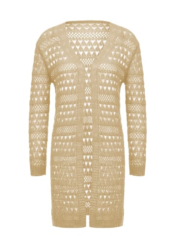 faina Cardigan in Beige