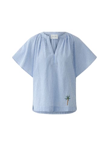 Oui Tunika in lt blue white