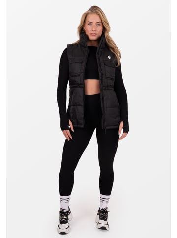 Gorilla Wear Lucia Steppweste – Schwarz