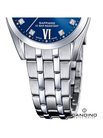 Candino Analog-Armbanduhr Candino Classic silber klein (ca. 29mm)