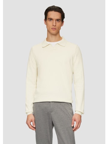 s.Oliver BLACK LABEL Strickpullover langarm in Creme