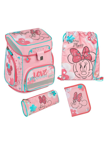 SCOOLI EasyFit Schulranzen-Set 5-teilig in Minnie Mouse