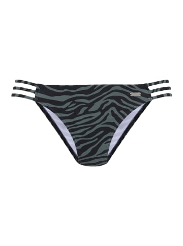 Venice Beach Bikini-Hose in schwarz-oliv