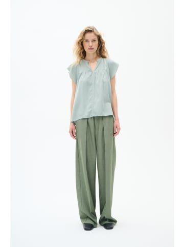 InWear Kurzarm-Bluse CidenzaIW A-shape in Desert Green