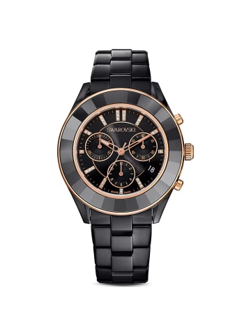 Swarovski Analoguhr für Erwachsene in Schwarz