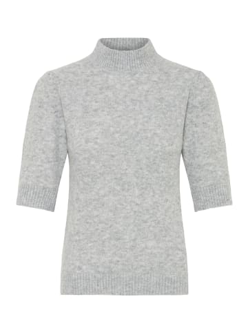 Oxmo Strickpullover OXSif in Grau
