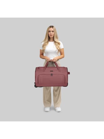 Redolz Duffle Essentials 2 Rollen Reisetasche 61 cm in rose