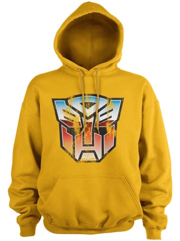 Transformers Hoodie in Gold