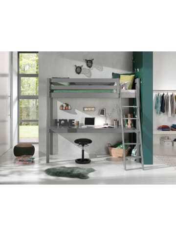 58 aufm Kessel HOCHBETT Karolina 209x190x165 aus Massivholz in grau