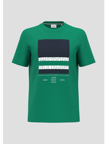 s.Oliver T-Shirt in 76D1_smaragd