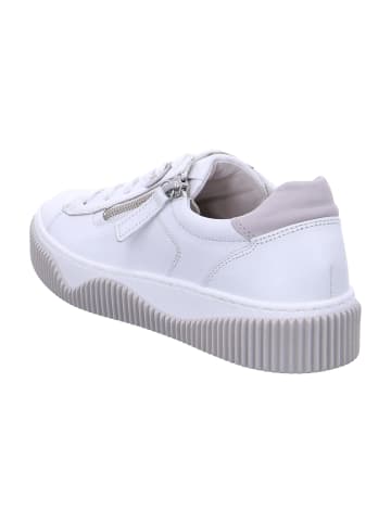 Gabor Comfort Komfort Schnürschuhe in Weiß