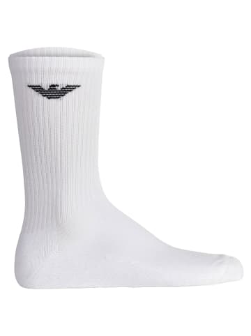 Emporio Armani Socken 3er Pack in Weiß/Schwarz/Blau