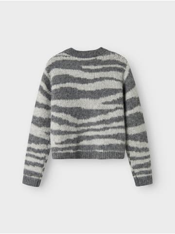 name it Strickjacke in Dark Grey Melange