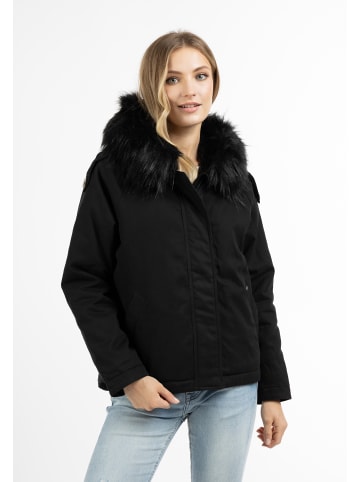 DreiMaster Damen Damen Winterjacke in Schwarz Schwarz