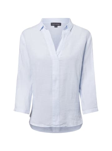 Franco Callegari Leinenbluse in hellblau - 0029