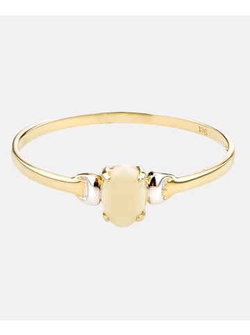 Diamant L'éternel Ring aus 375 Gelbgold mit Opal