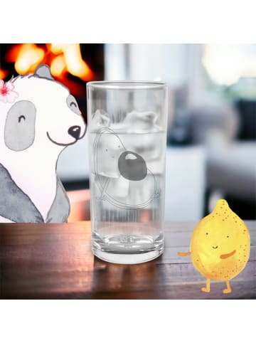 Mr. & Mrs. Panda Blümchentailglas Avocado Schwangerschaft ohne Spruch in Transparent
