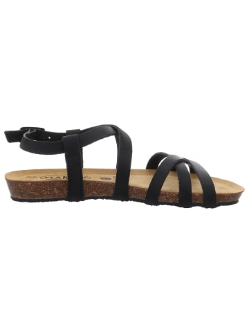 Plakton Sandale in schwarz