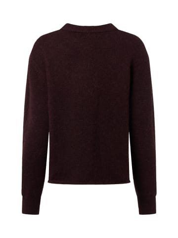 Marie Lund Strickpullover in aubergine - 0003
