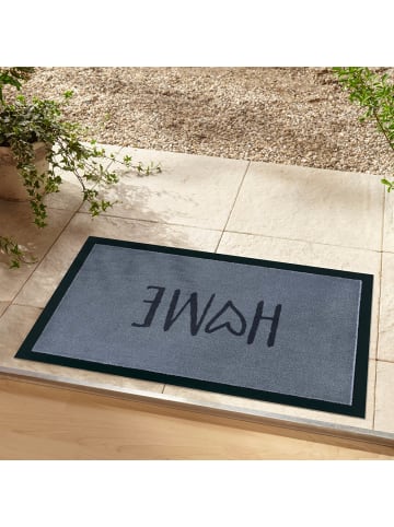 Teppich Boss Waschbare Fußmatte diverse Motive anthrazit