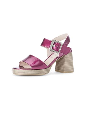 Gabor Fashion Plateau Sandalen in pink