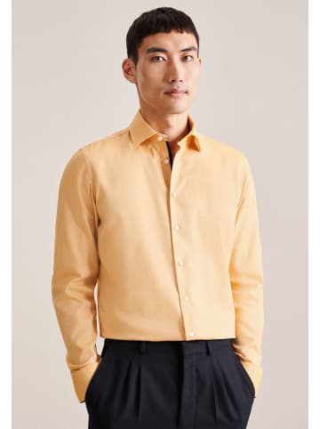 Seidensticker Business Hemd Shaped in Gelb
