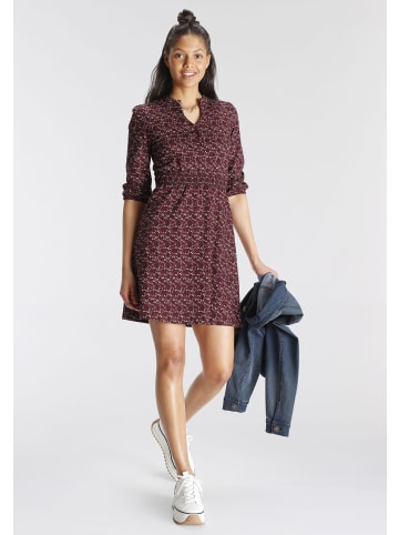 AJC Jerseykleid in dunkel-rot