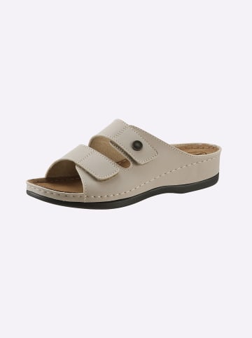 Franken-Schuhe Pantolette in sand