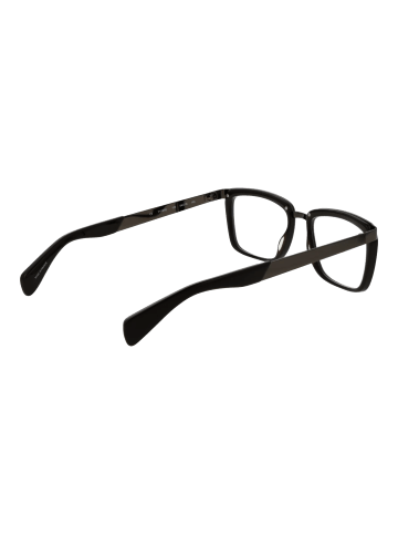Yohji Yamamoto Unisex Optische Fassungen Rechtwinklig Braun
