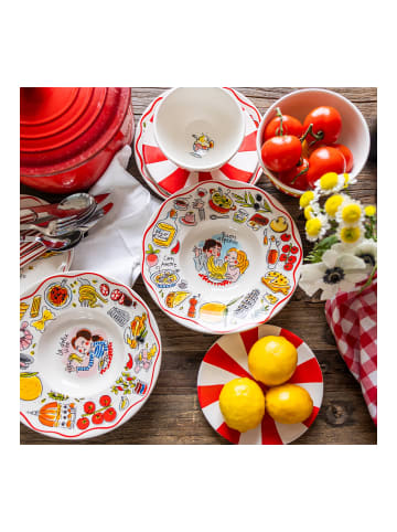 Blond Amsterdam Teller Buon Appetito in Bunt - 24cm