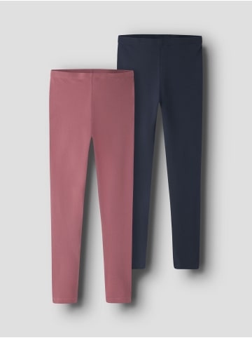 name it 2er-Pack Leggings in Deco Rose