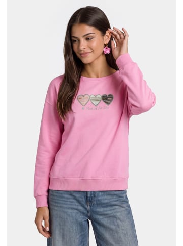 myMo Women Sweatshirt in Pink