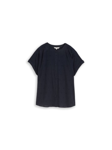 Tom Tailor Halbarmbluse in sky captain blue