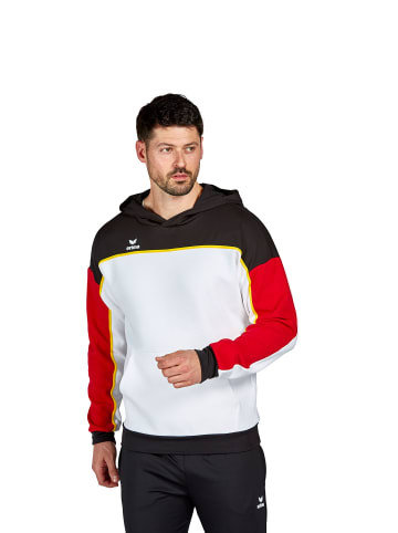 erima Herren Change By Erima Kapuzensweat in weiß/schwarz/rot