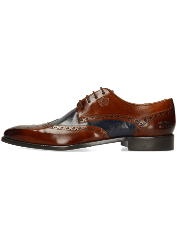 MELVIN & HAMILTON Derby Schuh Martin 15 in Braun