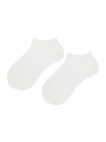 Hudson Sneakersocken Relax Fine weich in White