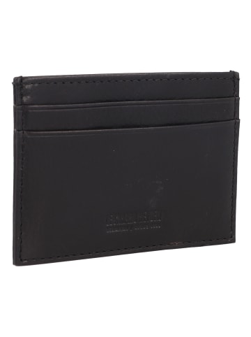 Leonhard Heyden Roma Kreditkartenetui Leder 10 cm in schwarz