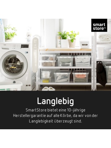 SmartStore 2er-Set Aufbewahrungsbox Classic Transparent 14L