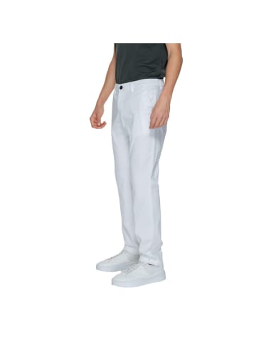 Armani Exchange Weiß Baumwolle Freizeithose