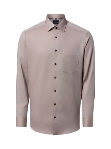 OLYMP Hemd in taupe