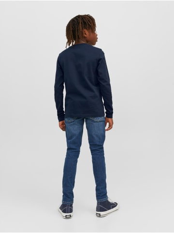 JACK & JONES Junior Langarmshirt in navy blazer