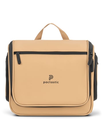 Pactastic Urban Collection Kulturbeutel 30 cm in beige