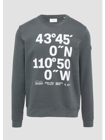 s.Oliver Sweatshirt in 95D1_schiefergrau