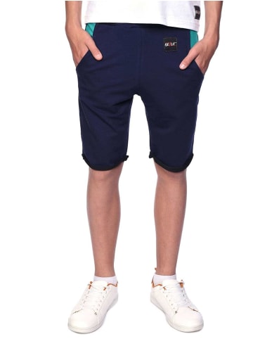 BEZLIT Kurze Hose in Navy-Grün - Navy