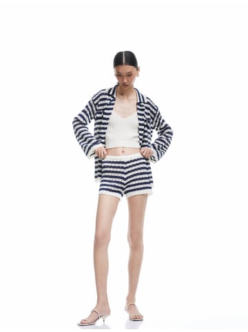 KOTON HOSEN in Marineblau Gestreift