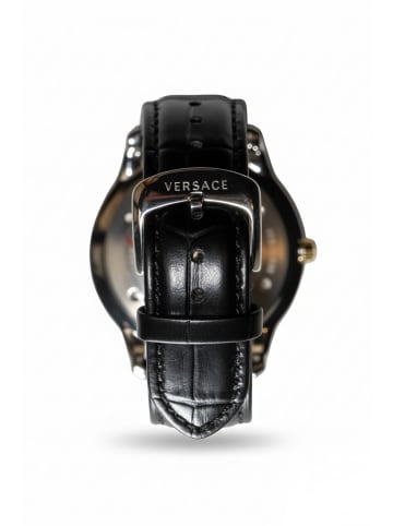 Versace Analoguhr für Herren in Schwarz