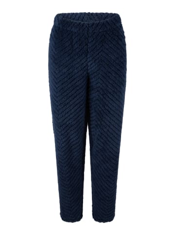 Linga Dore Linga Dore Fluffy homewear Set in Dark denim